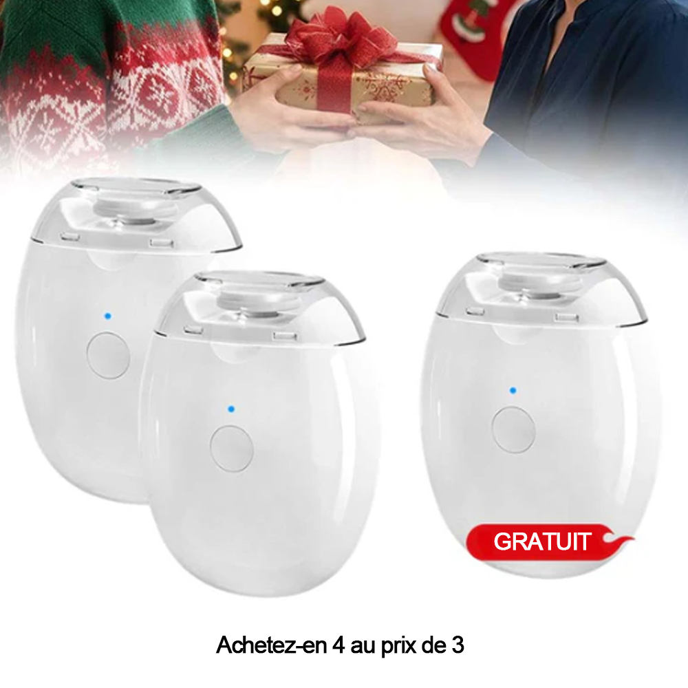 🔥 50% DE RÉDUCTION ! ✨ Ponceuse à Ongles Auto - 3 Vitesses Réglables, Silencieuse, LED Integrée pour Soin Précise -Remifa®