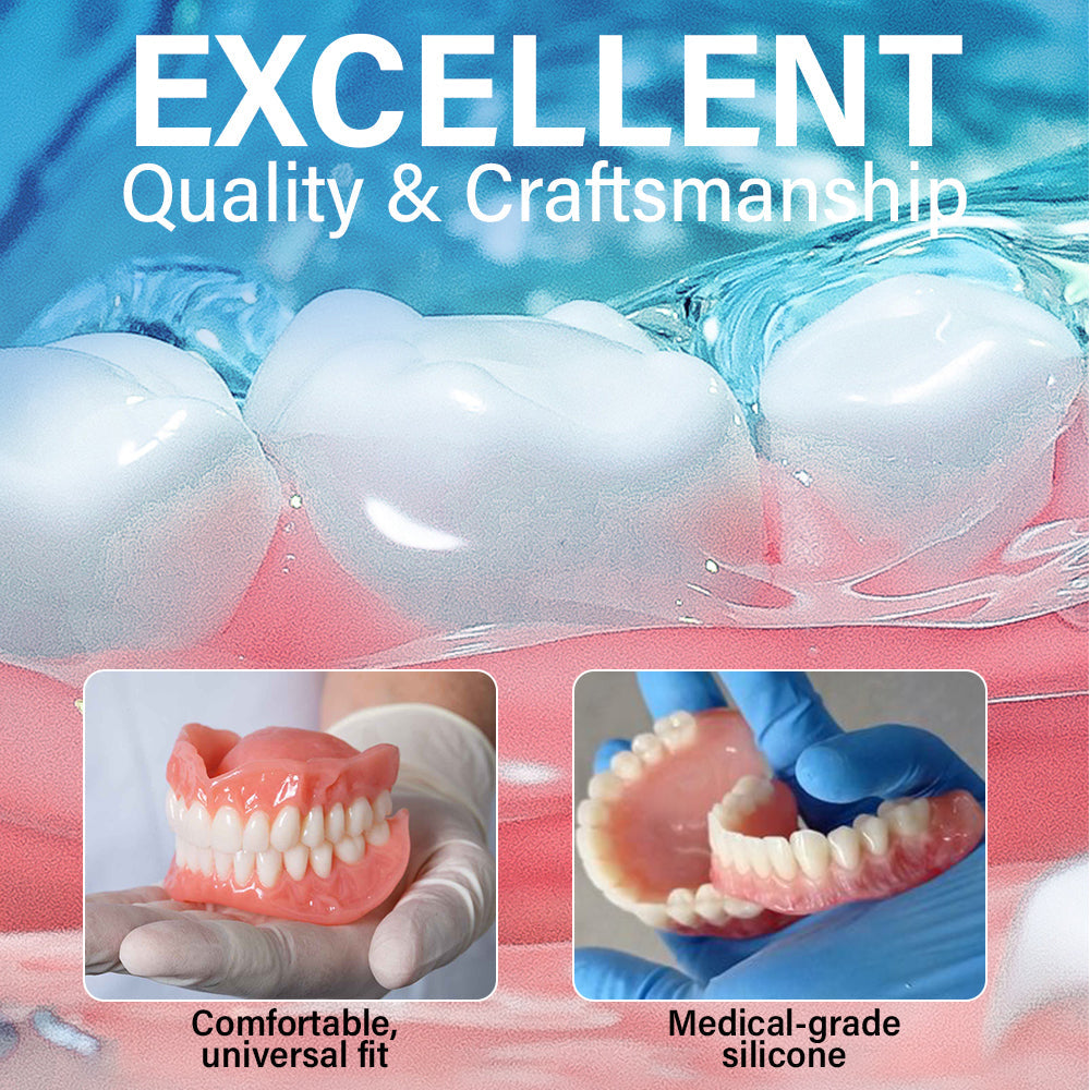 ✅ Made and Shipped from the USA| Ourlyard® Suction-fit Complete Denture 🎉