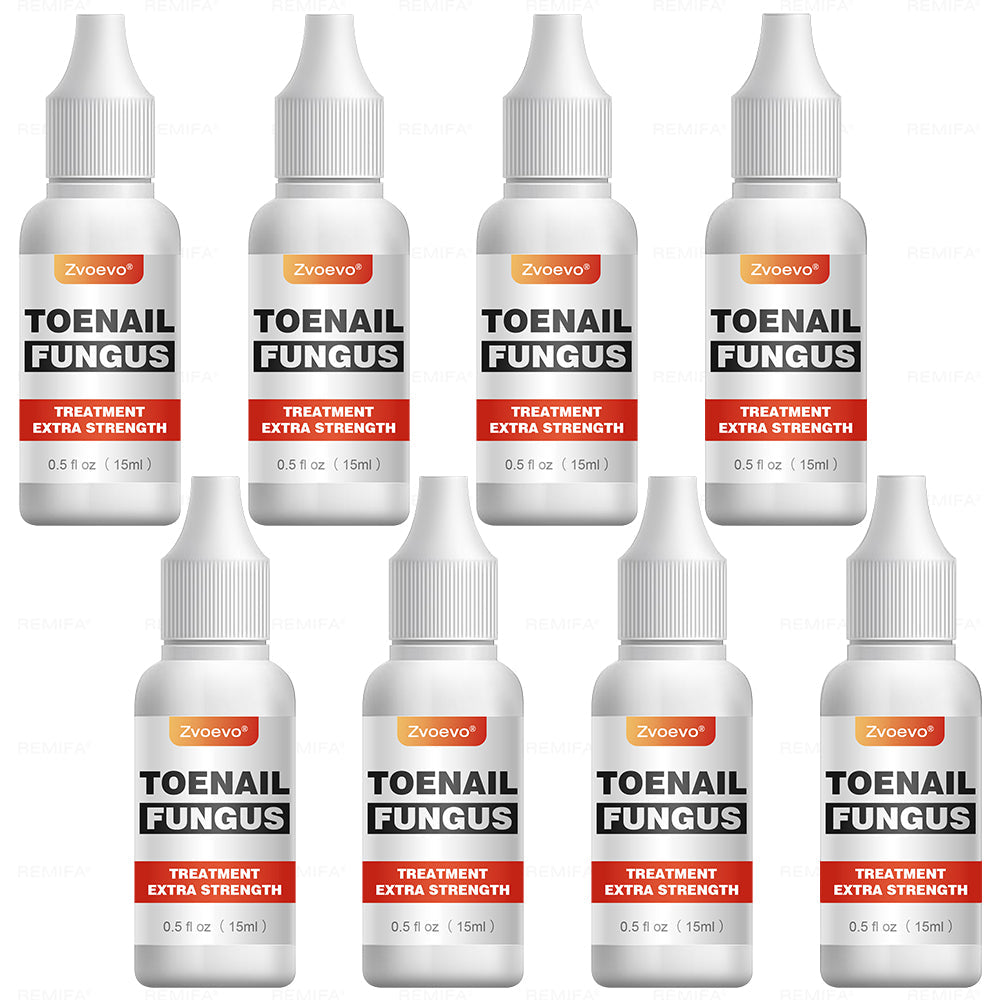 ✅ Made and Shipped from USA | Zvoevo® Toenail Fungus Treatment Extra Strength, Antifungal Solution for Toenail or Fingernail, Triple Action Formula for Remove Fungal, Repair and Renewal Damaged Nails🐞