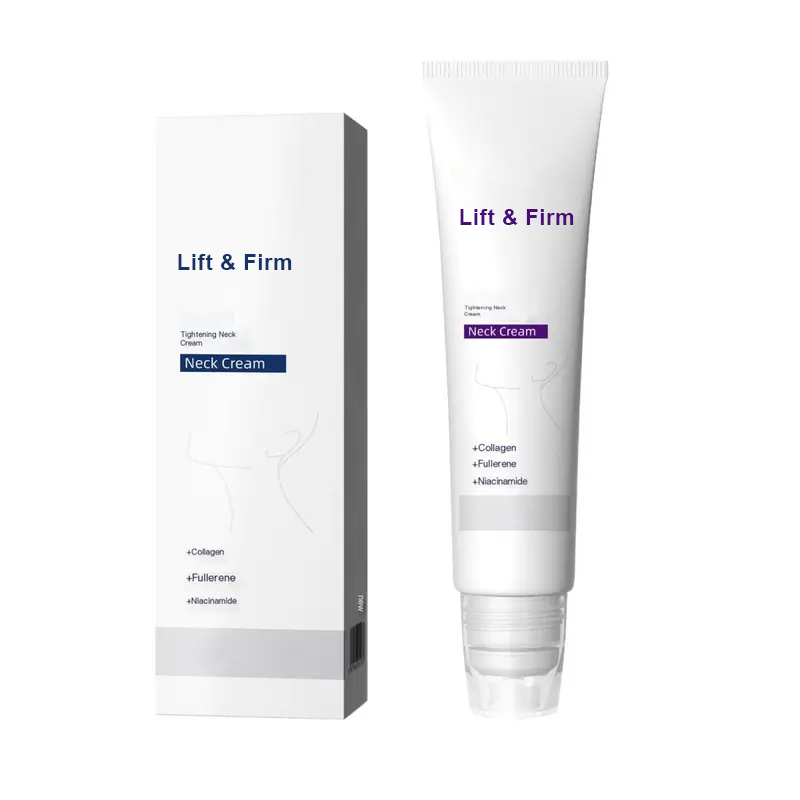 🌿Crème raffermissante pour le cou avec applicateur à bille