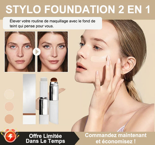 🔥Achetez-en 1 obtenez-en 1 gratuit💄Crayon double embout léger pour le visage