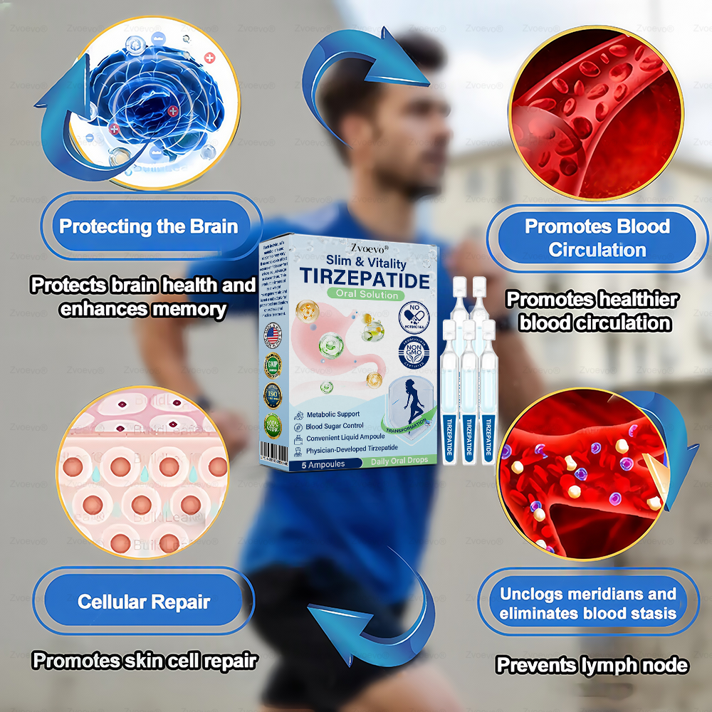 Official Store | Zvoevo® Slim & Vitality Tirzepatide Oral Solution🌿