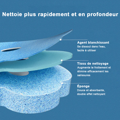 💕Brosse de nettoyage jetable murale pour toilettes à usage domestique✨