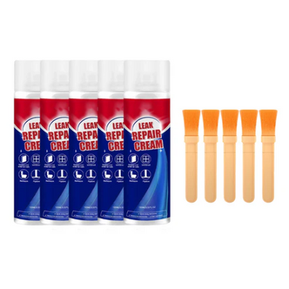 ✨ Spray réparateur de fuites instantané - Colmate les fissures et les interstices en 5 minutes, imperméable et flexible pour tuyaux et toitures