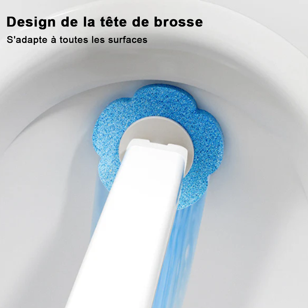 💕Brosse de nettoyage jetable murale pour toilettes à usage domestique✨