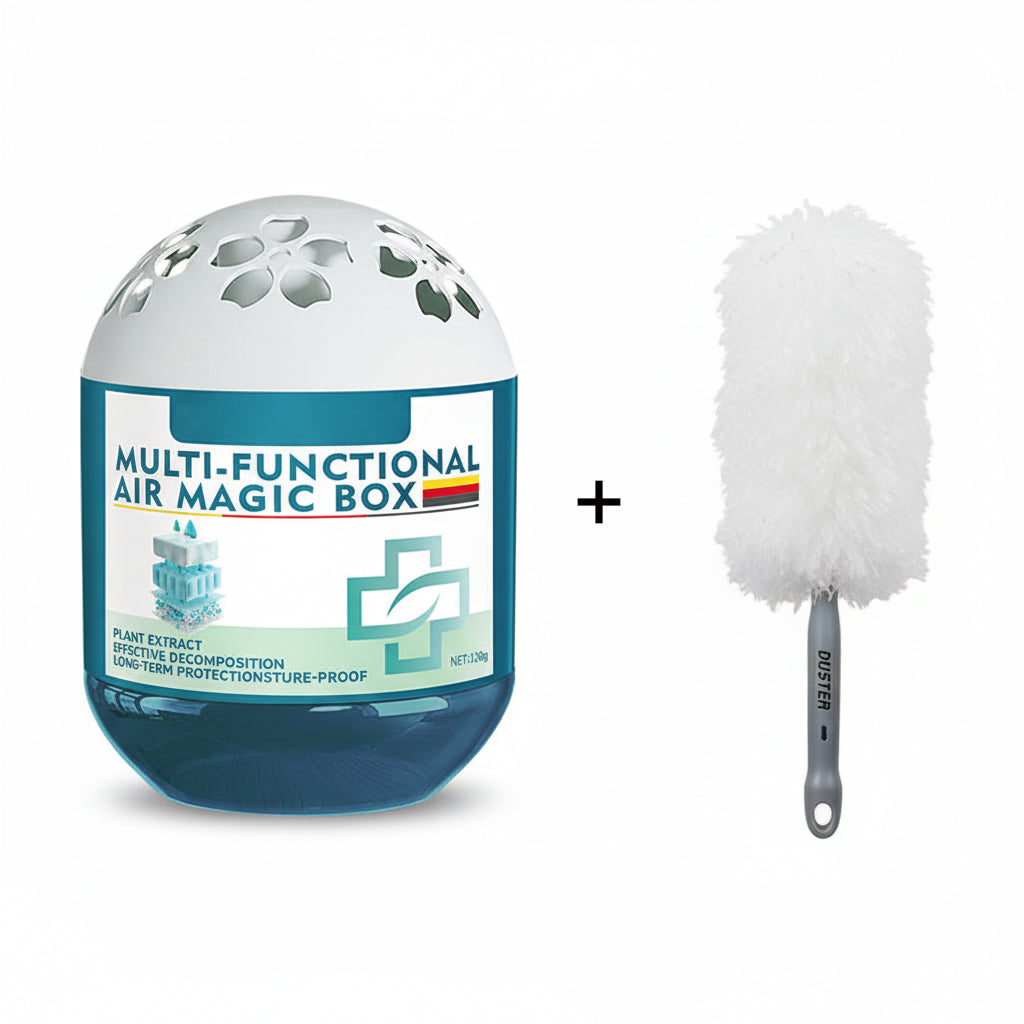 📢📢 –50 % OFF ! ✨ Boîte magique purifie l’air & élimine la poussière -Remifa®