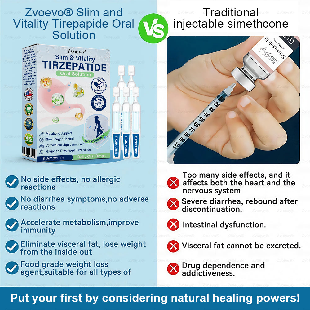 Official Store | Zvoevo® Slim & Vitality Tirzepatide Oral Solution🌿