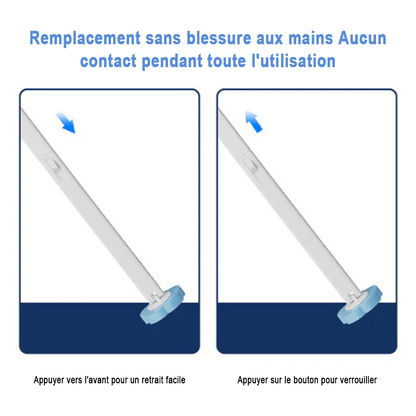 💕Brosse de nettoyage jetable murale pour toilettes à usage domestique✨