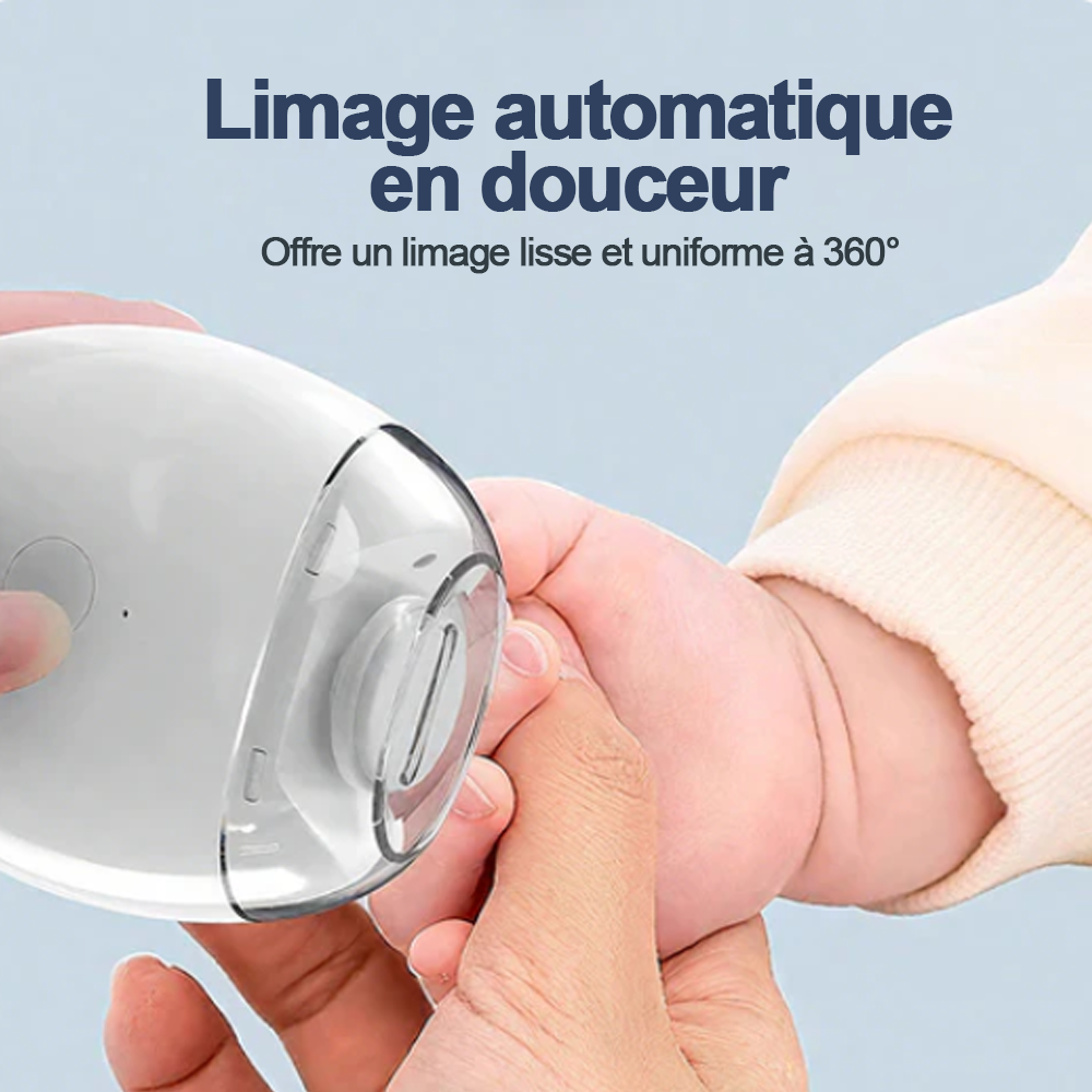 💥 50% DE RÉDUCTION ! ✨ Ponceuse à Ongles Auto - 3 Vitesses Réglables, Silencieuse, LED Integrée pour Soin Précise 💅✨ -Remifa®