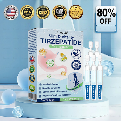 Official Store | Zvoevo® Slim & Vitality Tirzepatide Oral Solution🌿