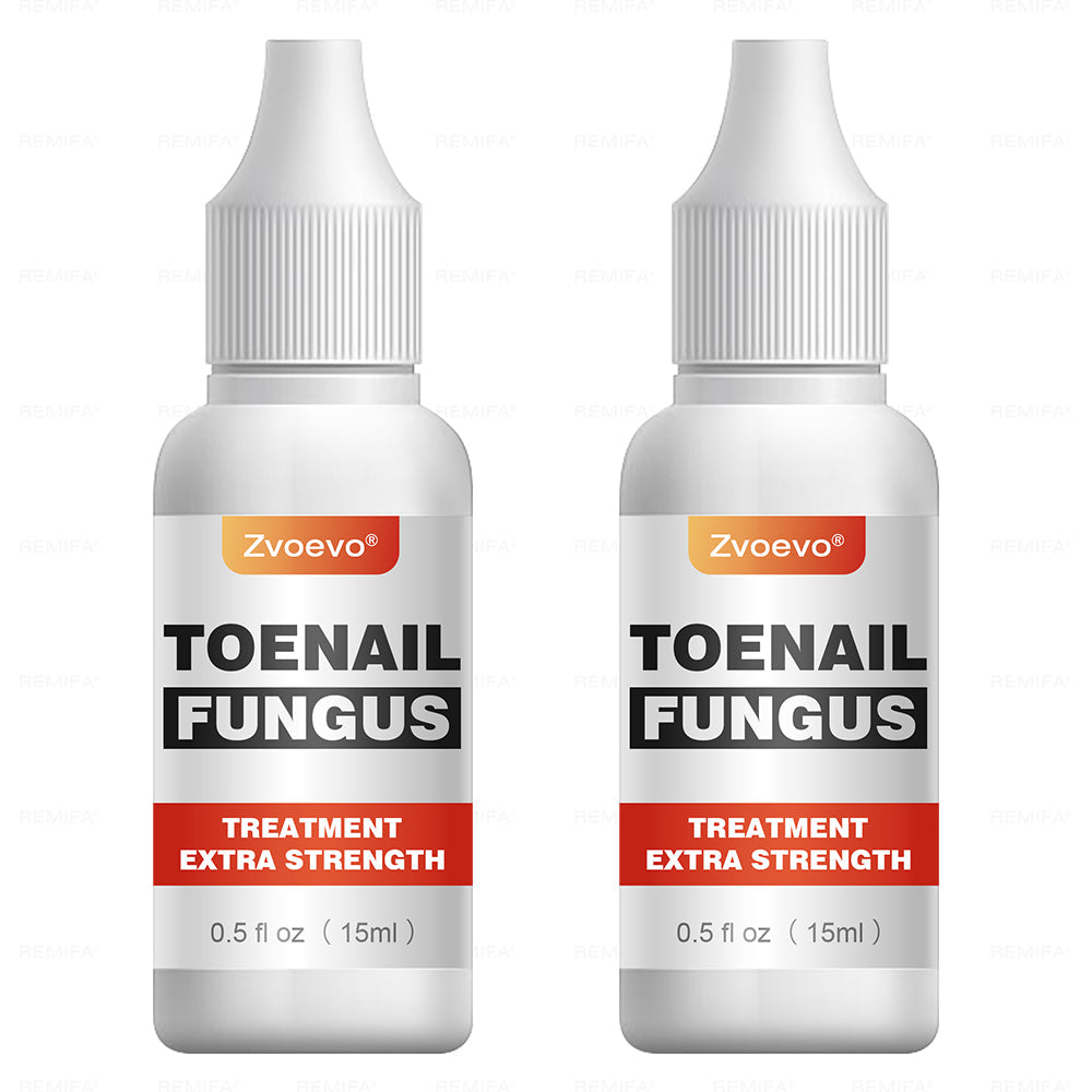 ✅ Made and Shipped from USA | Zvoevo® Toenail Fungus Treatment Extra Strength, Antifungal Solution for Toenail or Fingernail, Triple Action Formula for Remove Fungal, Repair and Renewal Damaged Nails🐞
