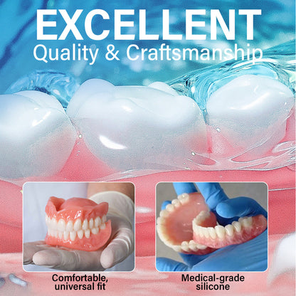 ✅ Made and Shipped from the USA| Ourlyard® Suction-fit Complete Denture 🎉