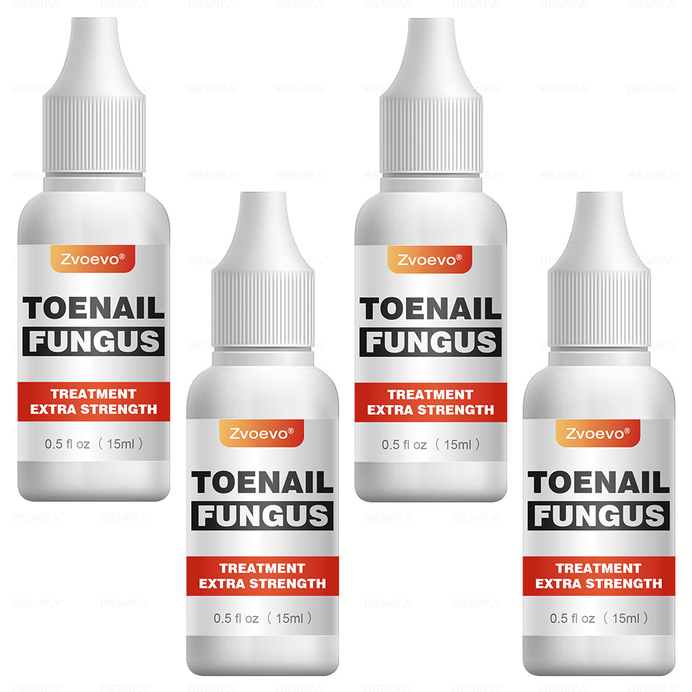 ✅ Made and Shipped from USA | Zvoevo® Toenail Fungus Treatment Extra Strength, Antifungal Solution for Toenail or Fingernail, Triple Action Formula for Remove Fungal, Repair and Renewal Damaged Nails🐞