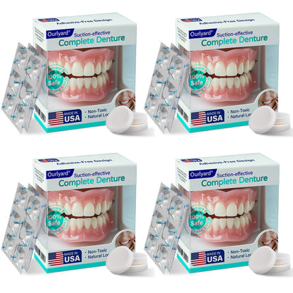 ✅ Made and Shipped from the USA| Ourlyard® Suction-fit Complete Denture 🎉