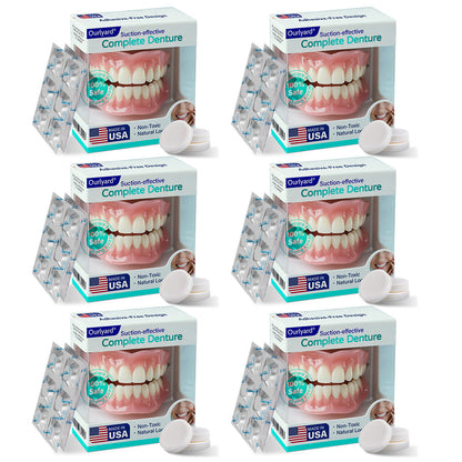 ✅ Made and Shipped from the USA| Ourlyard® Suction-fit Complete Denture 🎉