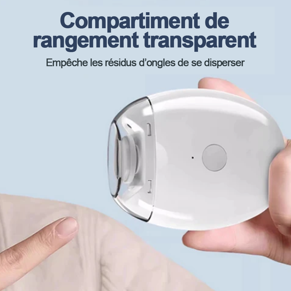 💥 50% DE RÉDUCTION ! ✨ Ponceuse à Ongles Auto - 3 Vitesses Réglables, Silencieuse, LED Integrée pour Soin Précise 💅✨ -Remifa®