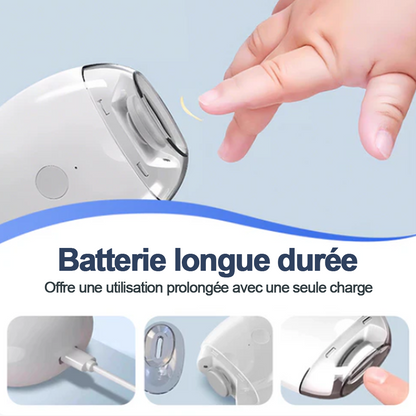 💥 50% DE RÉDUCTION ! ✨ Ponceuse à Ongles Auto - 3 Vitesses Réglables, Silencieuse, LED Integrée pour Soin Précise 💅✨ -Remifa®