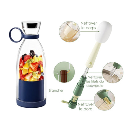 🍃Vente directe d'usine🍃 Extracteur de Jus Portable Best-Seller | 🌟 Savourez du jus frais à tout moment, partout ! -Remifa®