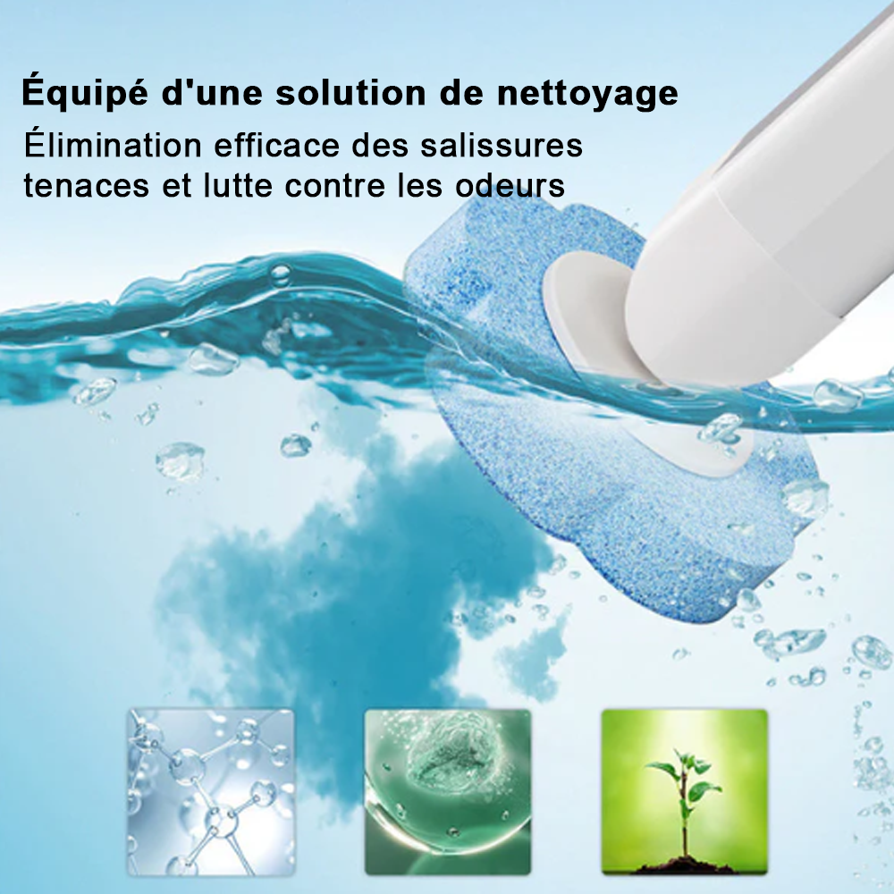 💕Brosse de nettoyage jetable murale pour toilettes à usage domestique✨