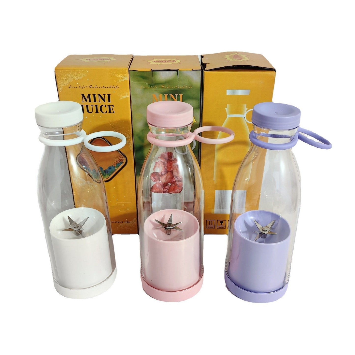 🍃Vente directe d'usine🍃 Extracteur de Jus Portable Best-Seller | Savourez du jus frais à tout moment, partout ! 🍎 -Remifa®