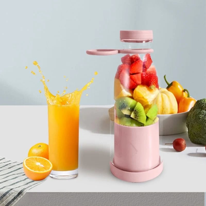 🍃Vente directe d'usine🍃 Extracteur de Jus Portable Best-Seller | Savourez du jus frais à tout moment, partout ! 🍎 -Remifa®
