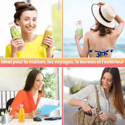🍃Vente directe d'usine🍃 Extracteur de Jus Portable Best-Seller | Savourez du jus frais à tout moment, partout ! 🍎 -Remifa®