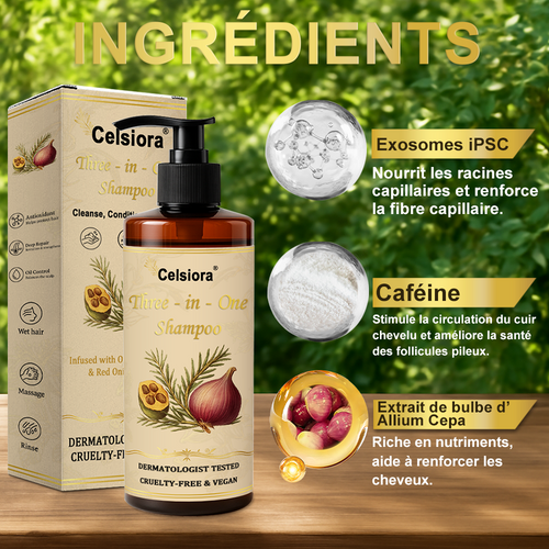 80%off CELSIORA® Shampoing Revitalisant 3-en-1 -Celsiora®