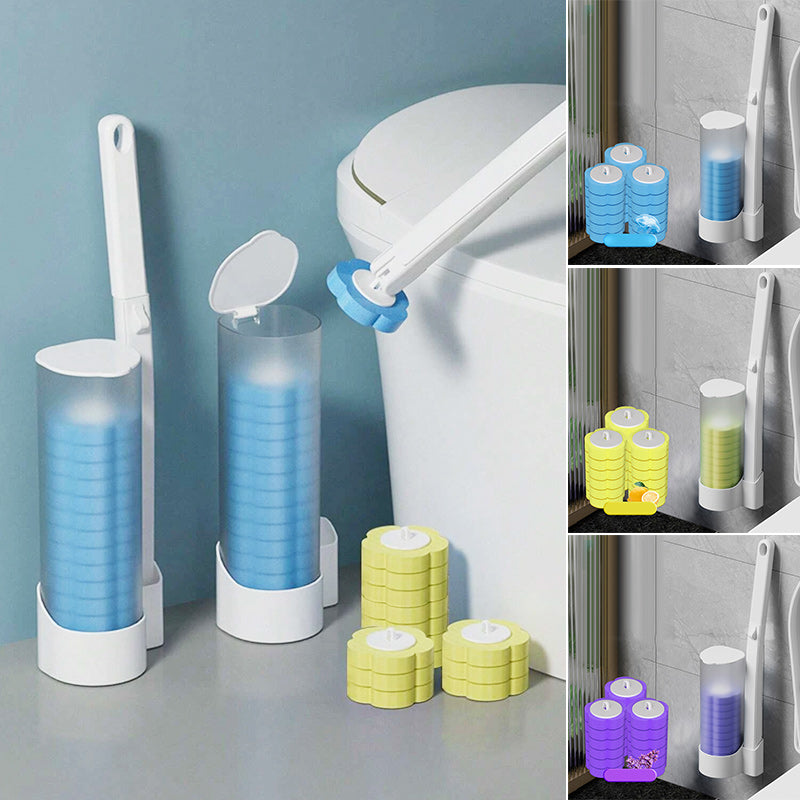 💕Brosse de nettoyage jetable murale pour toilettes à usage domestique✨