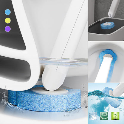 💕Brosse de nettoyage jetable murale pour toilettes à usage domestique✨