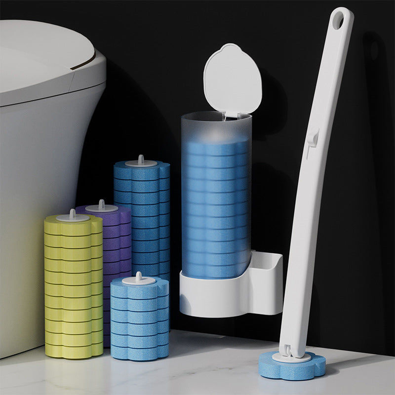 💕Brosse de nettoyage jetable murale pour toilettes à usage domestique✨