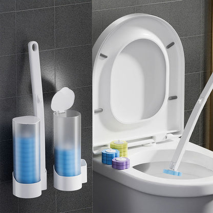 💕Brosse de nettoyage jetable murale pour toilettes à usage domestique✨