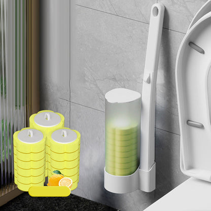 💕Brosse de nettoyage jetable murale pour toilettes à usage domestique✨