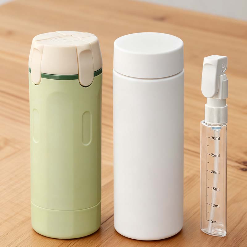 50 % de réduction 🎉Flacons distributeurs rechargeables 4 en 1 pour le voyage -Furzero®