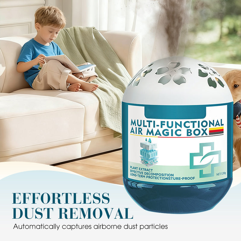 📢📢 –50 % OFF ! ✨ Boîte magique purifie l’air & élimine la poussière -Remifa®