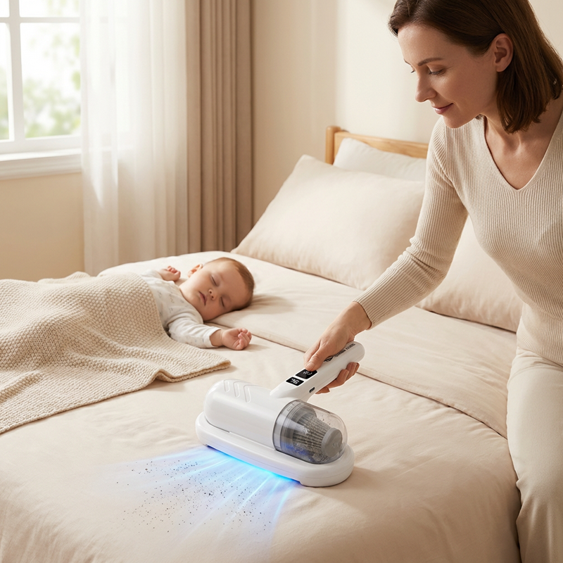 Aspirateur multifonctionnel sans fil à main pour lit UV  -Remifa®