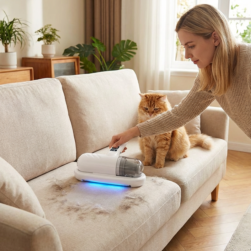 Aspirateur multifonctionnel sans fil à main pour lit UV  -Remifa®