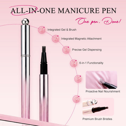 📢📢1 acheté, 1 offert !⏰Stylo gel « œil de chat » tout-en-un – Obtenez un effet « œil de chat » envoûtant en un seul trait ! Gel magnétique, brillance longue durée, la magie du salon de beauté chez vous. 🖤🌌