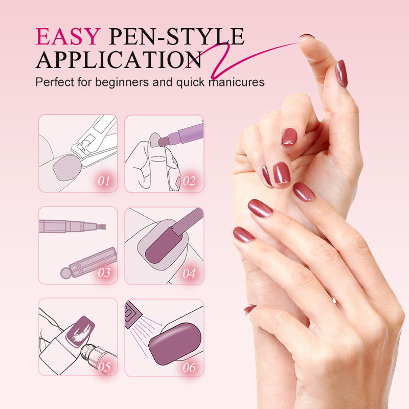 📢📢1 acheté, 1 offert !⏰Stylo gel « œil de chat » tout-en-un – Obtenez un effet « œil de chat » envoûtant en un seul trait ! Gel magnétique, brillance longue durée, la magie du salon de beauté chez vous. 🖤🌌