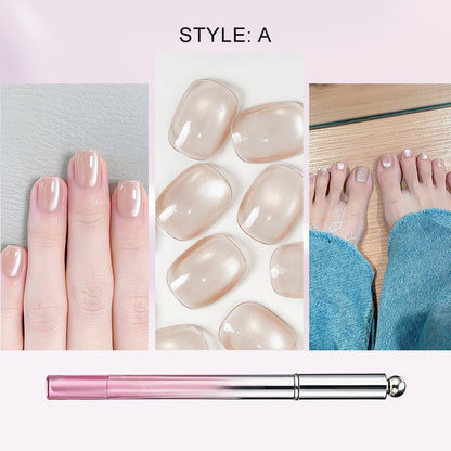 📢📢1 acheté, 1 offert !⏰Stylo gel « œil de chat » tout-en-un – Obtenez un effet « œil de chat » envoûtant en un seul trait ! Gel magnétique, brillance longue durée, la magie du salon de beauté chez vous. 🖤🌌
