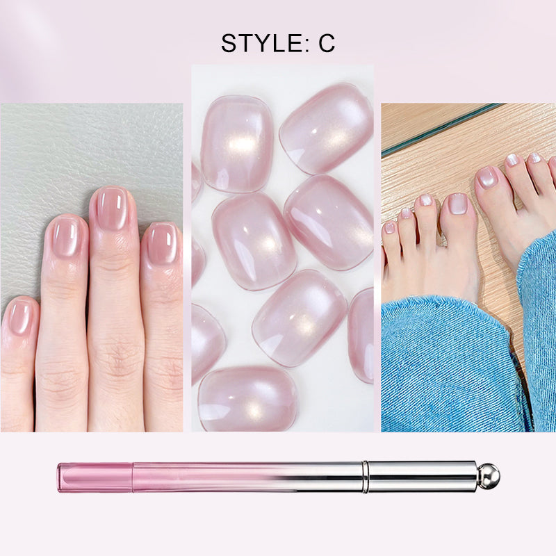 📢📢1 acheté, 1 offert !⏰Stylo gel « œil de chat » tout-en-un – Obtenez un effet « œil de chat » envoûtant en un seul trait ! Gel magnétique, brillance longue durée, la magie du salon de beauté chez vous. 🖤🌌