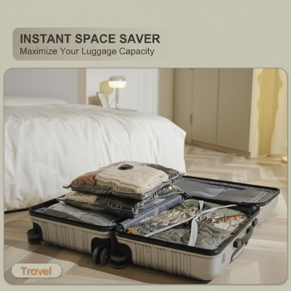 Sacs de rangement sous vide faciles à transporter